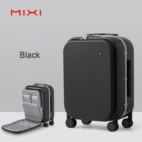 Mixi  Front Open Universal Wheel Spinner Hard Shell Luggage Suitcase Set for Travel Carry-On