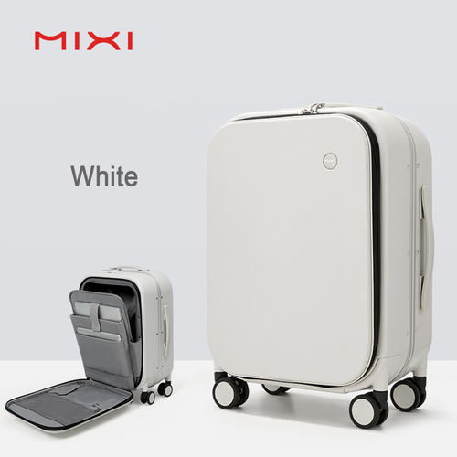 Mixi  Front Open Universal Wheel Spinner Hard Shell Luggage Suitcase Set for Travel Carry-On