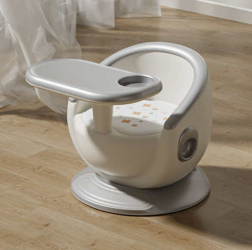 High Quality Comfortable 2-in-1 Children's Dining Chair With Dinner Plate Sounding Chair Household Seat