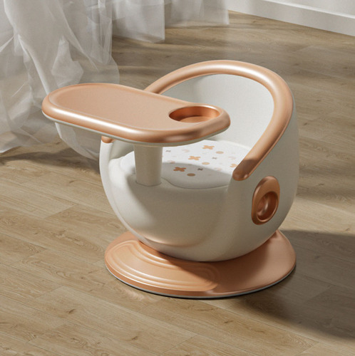 High Quality Comfortable 2-in-1 Children's Dining Chair With Dinner Plate Sounding Chair Household Seat