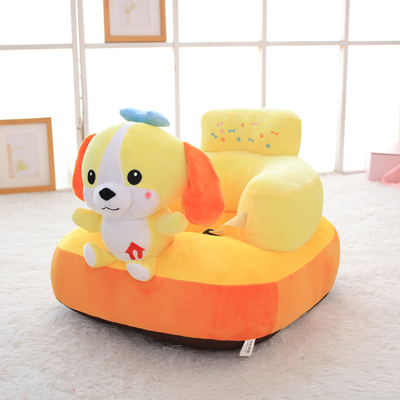 Cute Cartoon Lazy Sofa  Plush Foldable Kids Sofa Backrest Armchair For  Children Sofa Bed