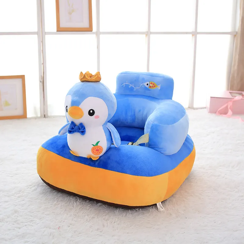 Cute Cartoon Lazy Sofa  Plush Foldable Kids Sofa Backrest Armchair For  Children Sofa Bed