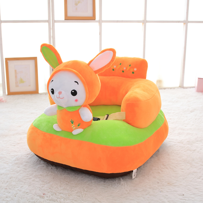 Cute Cartoon Lazy Sofa  Plush Foldable Kids Sofa Backrest Armchair For  Children Sofa Bed