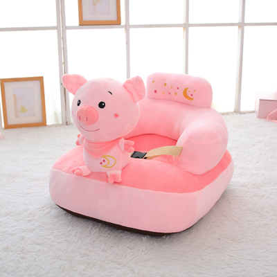 Cute Cartoon Lazy Sofa  Plush Foldable Kids Sofa Backrest Armchair For  Children Sofa Bed