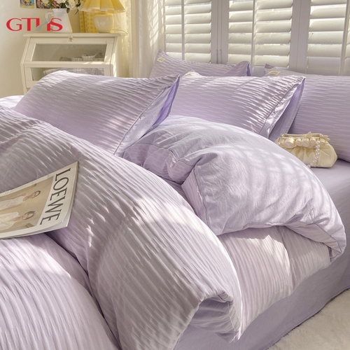 Cottage Bed Set (Quilt Cover, Fitted Sheet, 2 Pillowcase)