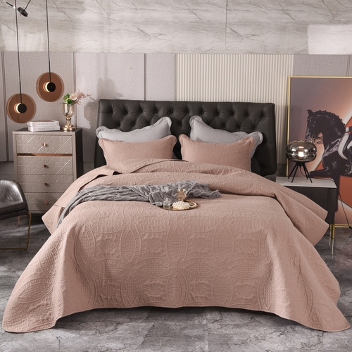 Bedspread Set Quilting Microfiber  Direct Bedding Quilts Coverlet for Bedroom Quilt 3pcs Set