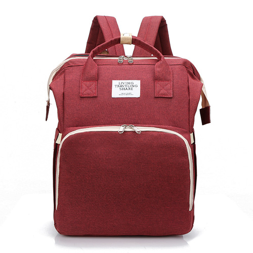 Portable Folding Crib 7-in-1 Baby Waterproof Diaper Bag