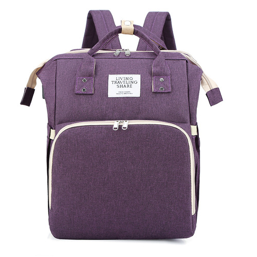 Portable Folding Crib 7-in-1 Baby Waterproof Diaper Bag