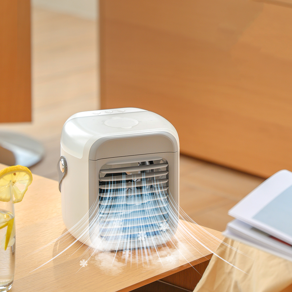 IMYCOO New Design Electric Rechargeable USB Mini Air Conditioner Fan  Portable Water Air Conditioner For Room