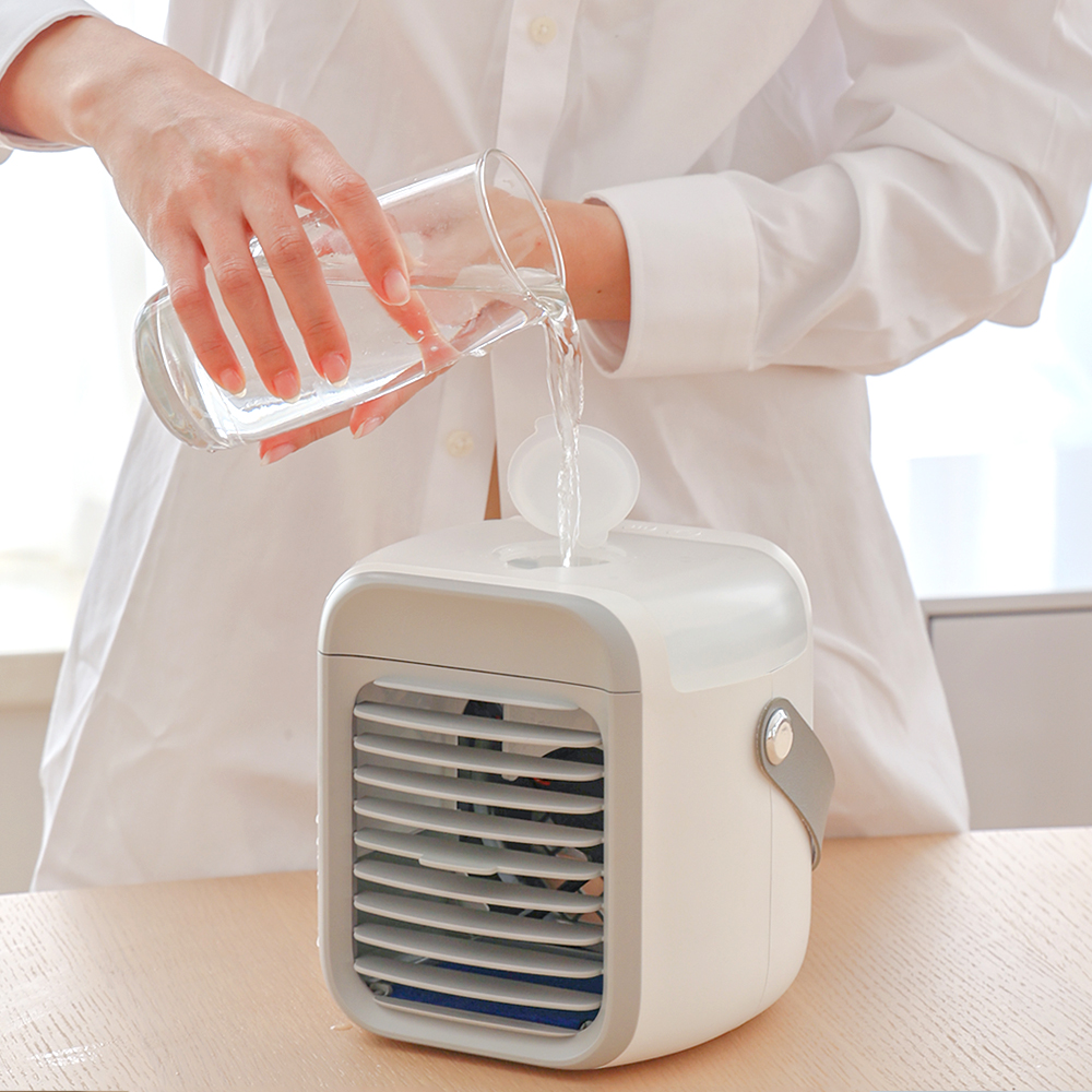 IMYCOO New Design Electric Rechargeable USB Mini Air Conditioner Fan  Portable Water Air Conditioner For Room