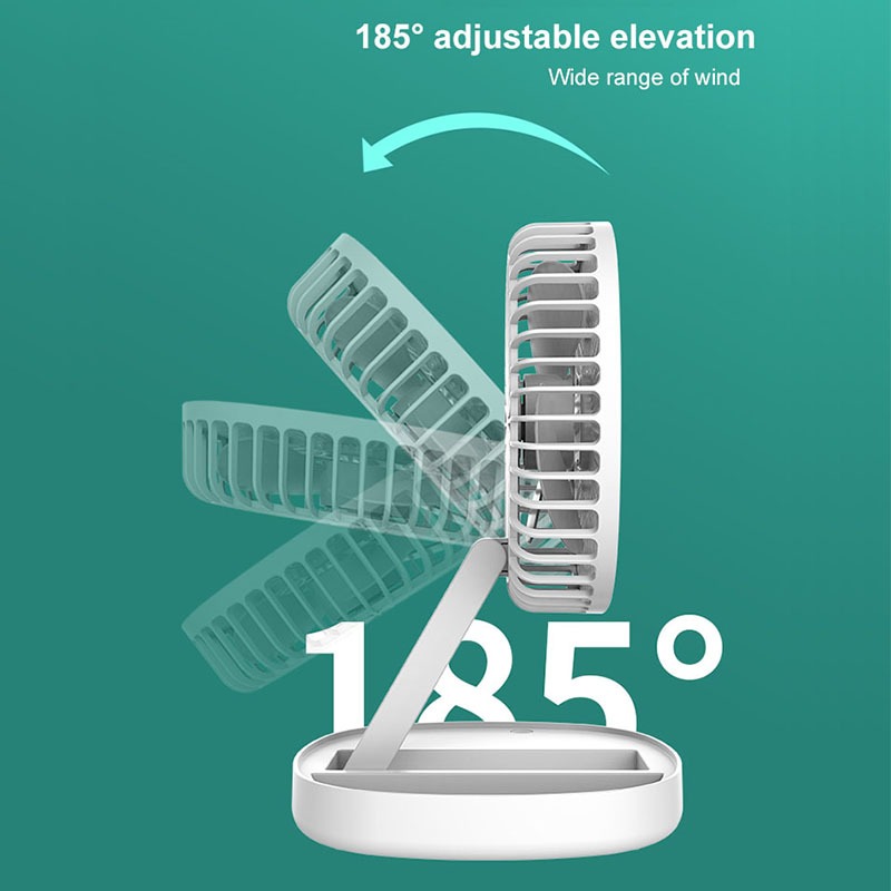  Eco friendly 5v super usb hand held mini fan folding type portable desktop rechargeable fans