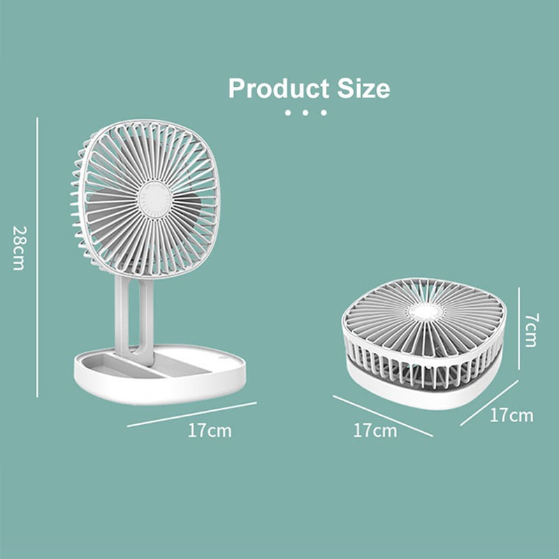  Eco friendly 5v super usb hand held mini fan folding type portable desktop rechargeable fans
