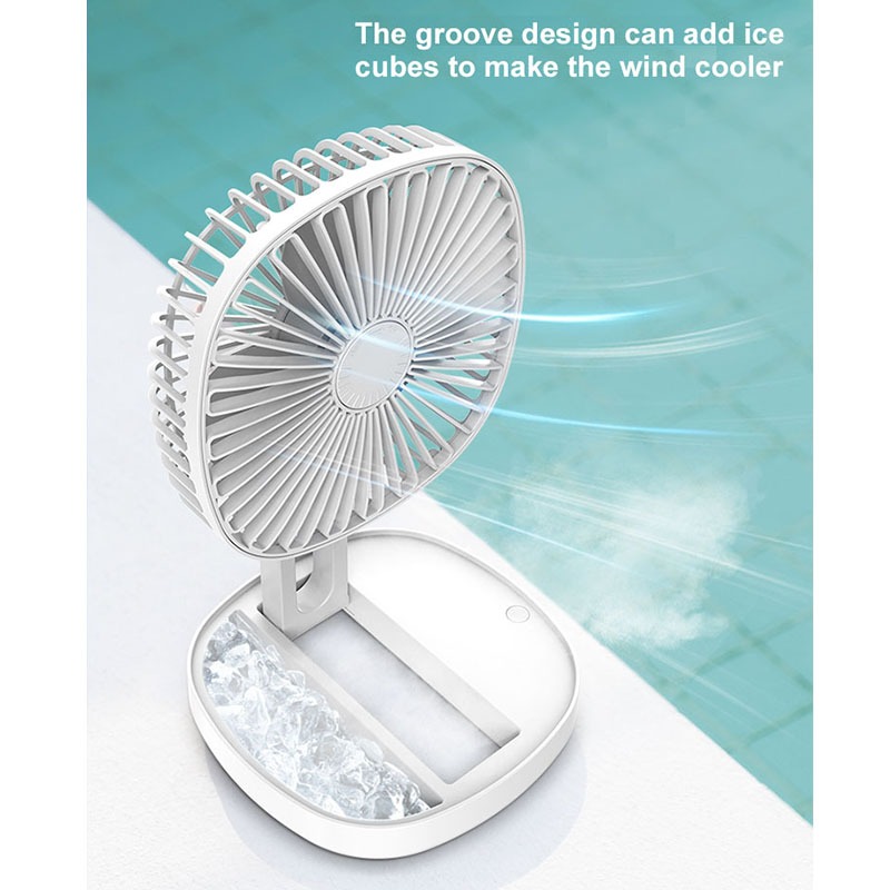  Eco friendly 5v super usb hand held mini fan folding type portable desktop rechargeable fans