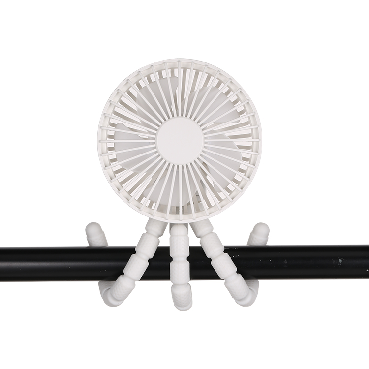 portable travel 3 speed 360 degree oscillating 4" usb desk stroller clamp stand mini handheld small fan