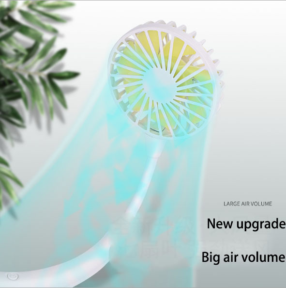  Outdoor Sports Portable Folding Hanging Neck Rechargeable USB Mini Fan