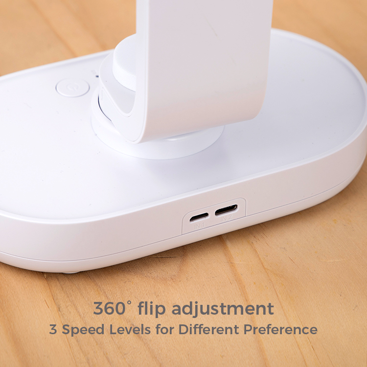 China  Mini Portable High Speed Usb Rechargeable Telescopic Foldable Electric Pedestal Stand Fan Retractable 