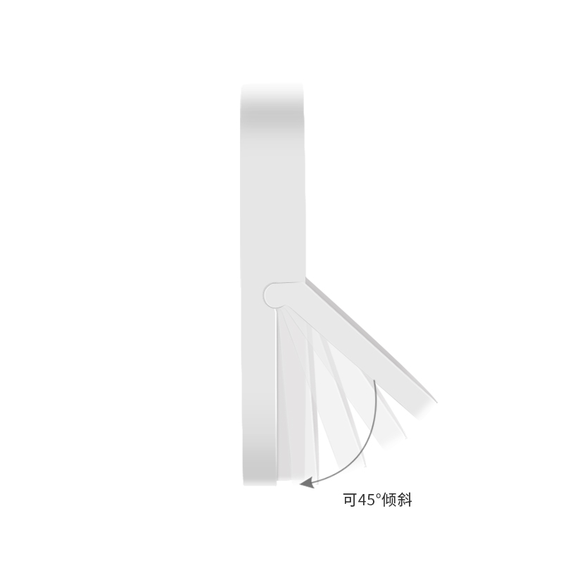 Newest desk Korea hot sale table fan with 13 fan blades