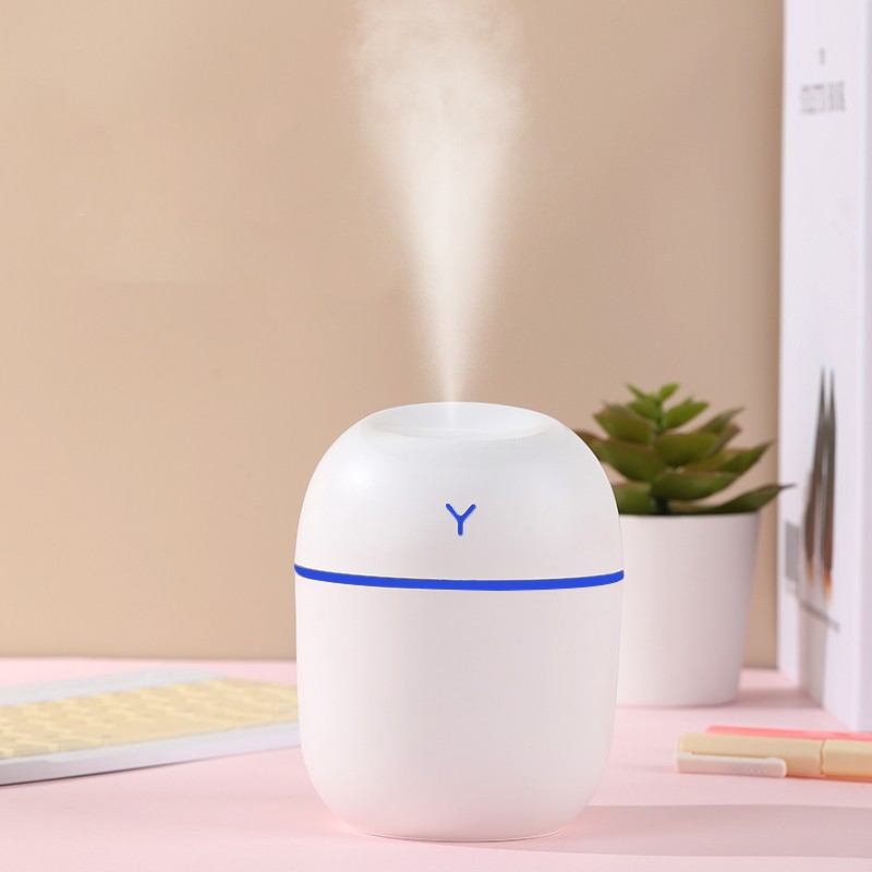 Compact & Cute 220ML Personal USB Humidifier Portable Mini Car Air Humidifier for Cool Mist