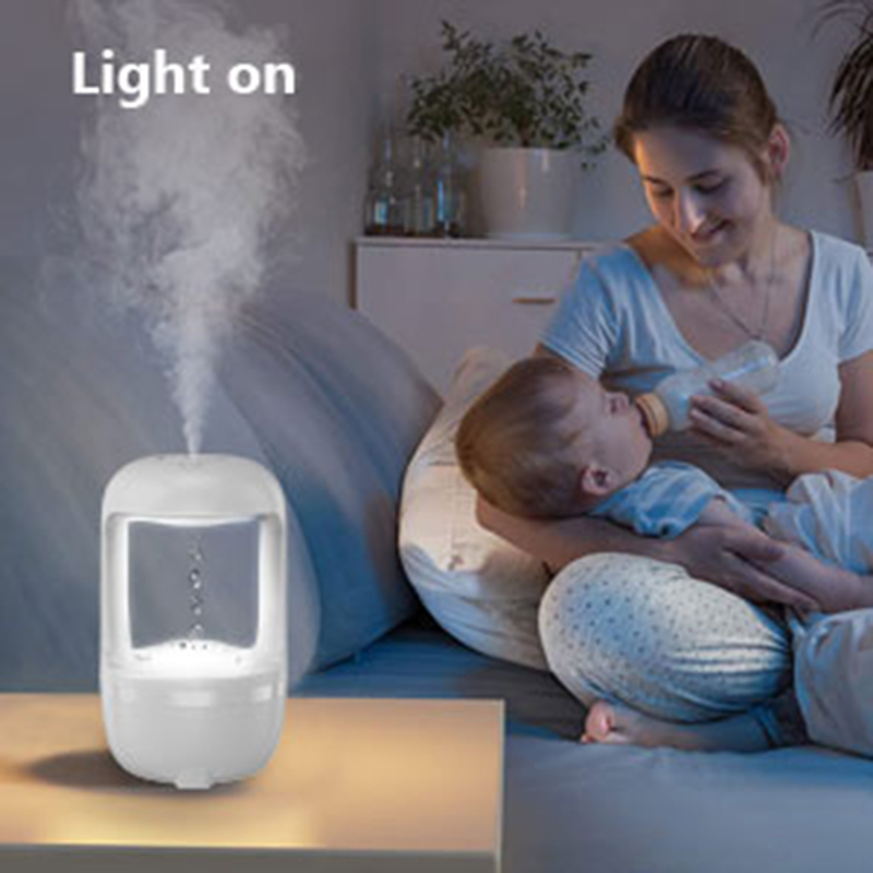 Newly Arrival Anti-gravity Water Droplet Household Ultrasonic Diffuser Humidifier