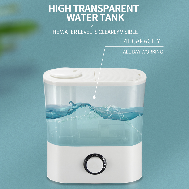 Household Appliances 4L Top Filling Air Humidifier Essential Oil Diffuser Ultrasonic Humidifier