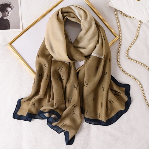 Women's Fashion Long Shawl Letters Jacquard Pashmina Scarf Winter Warm Tassel Large Soft Scarves 