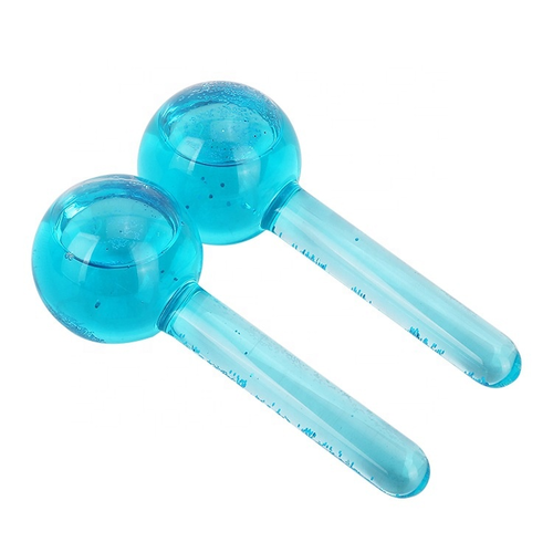 Beauty Equipment  Eye Face Massage Facial Cooling Blue Pink Glitter Ice Globes