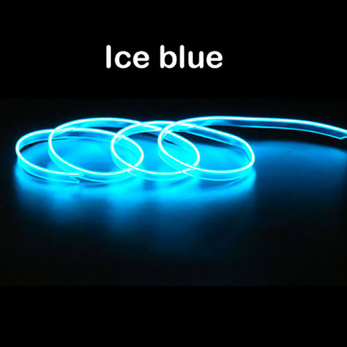 3.2mm 3m  10 Colors El Cable Soft Wire With Battery Inverter Performance Dress Led Light Strip