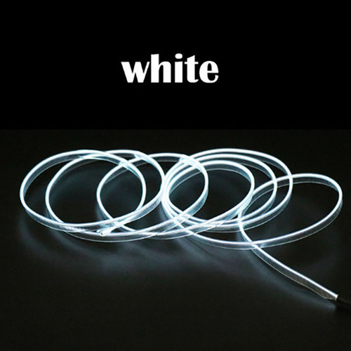 3.2mm 3m  10 Colors El Cable Soft Wire With Battery Inverter Performance Dress Led Light Strip