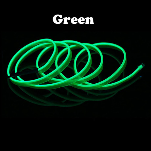 3.2mm 3m  10 Colors El Cable Soft Wire With Battery Inverter Performance Dress Led Light Strip