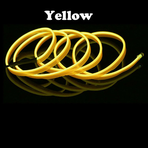 3.2mm 3m  10 Colors El Cable Soft Wire With Battery Inverter Performance Dress Led Light Strip