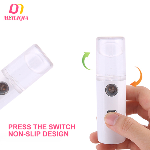 Electric Facial Mist Spray Vaporizador Mini 30ML Usb Rechargeable Face Humidifier Nano facial Steamer Sprayer