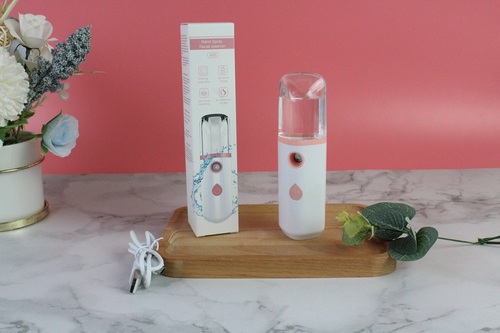 RTS Portable 30ml Face Handy Cool Mist Sprayer Support Adding Toner Milk Moisturizing Hydrating Sanitizer Nano Facial Mi
