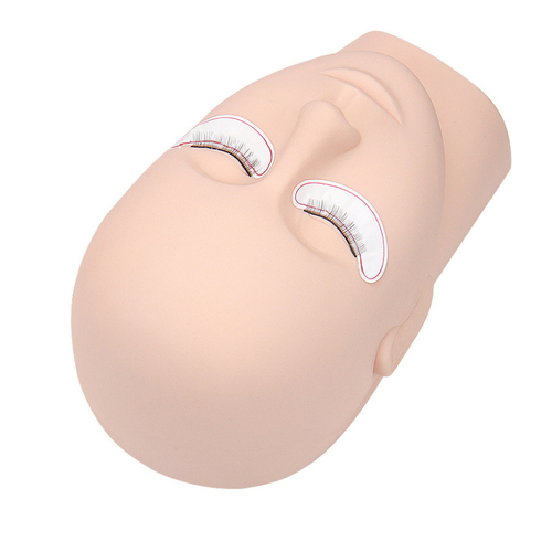 Ballylash Dropshipping Silicone Training Head Eyelash Extension Practice Model Dummy Other Eyelashes & Tools Lash Manneq
