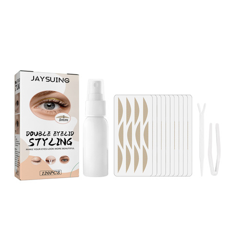 Private Label  New Lace Design Makeup Tools Invisible Eyelid Tape Sticker Eye Lifting Tape  For Women