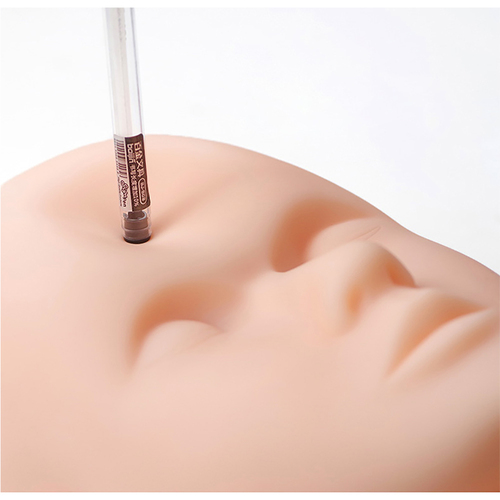 Silicone Flat Model Heads Extensions Makeup Tools Practice Lash Rubber Eyelash Extension Training Mannequin Head