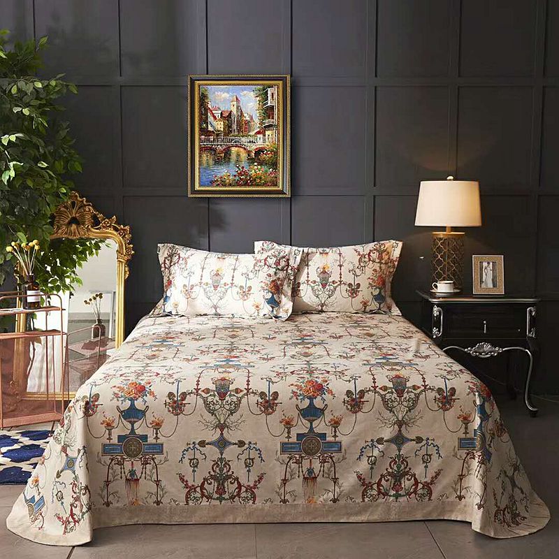 china zhejiang home textile 100% polyester bedding sets to European market