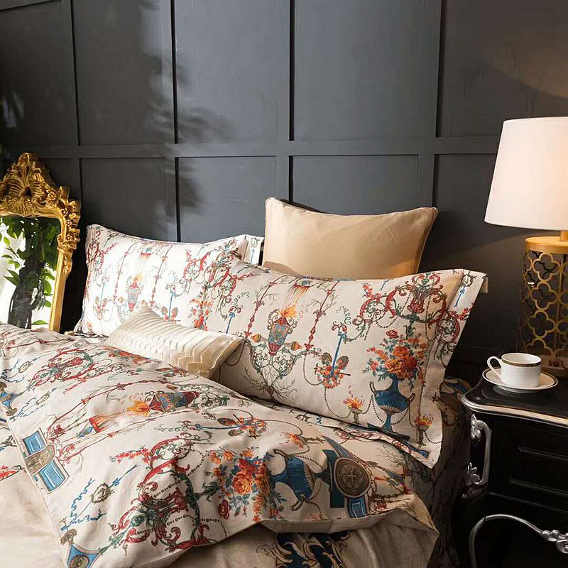 china zhejiang home textile 100% polyester bedding sets to European market