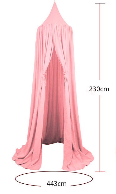Beautiful Bed Canopy Baby ,White Pink Yellow Netting Curtain Dome Mosquito Net,New Baby sleep Bed Canopy Insect Net