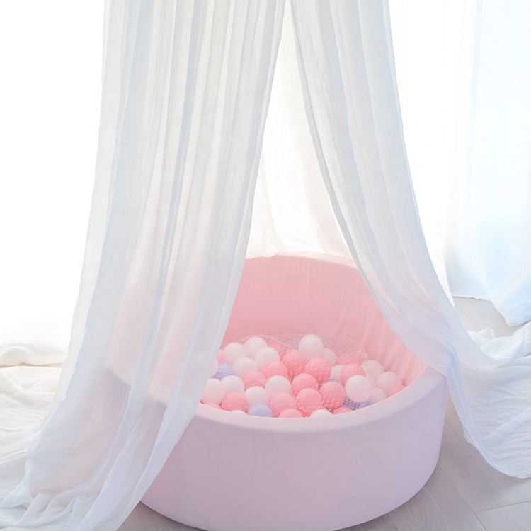 Beautiful Bed Canopy Baby ,White Pink Yellow Netting Curtain Dome Mosquito Net,New Baby sleep Bed Canopy Insect Net