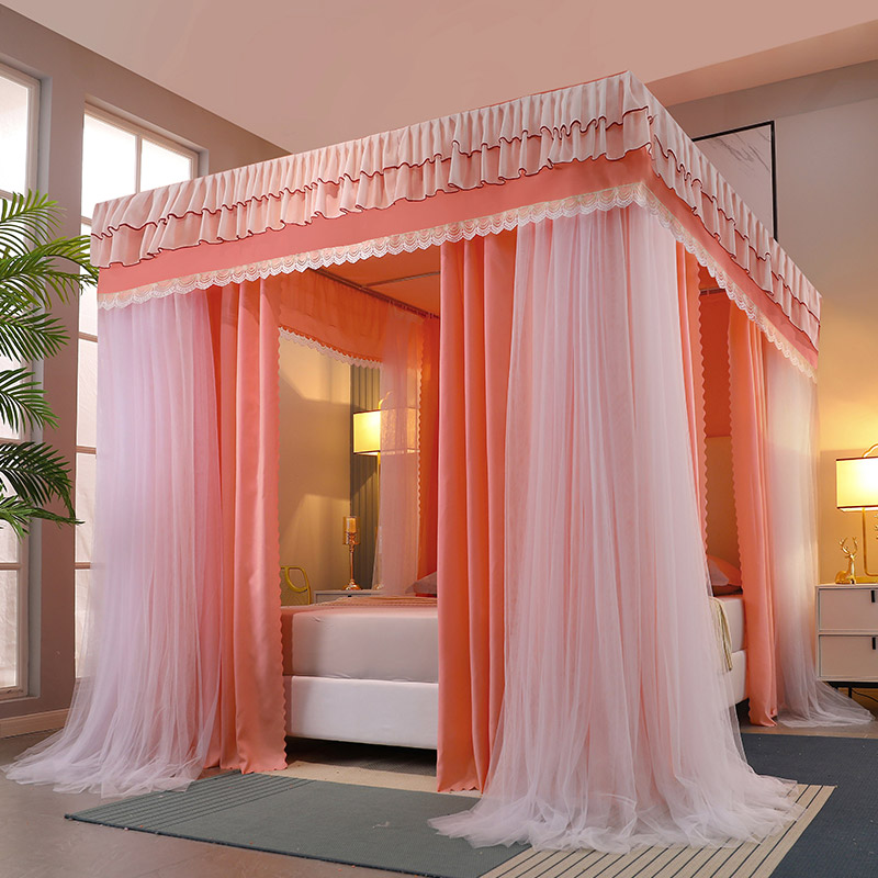 Bangxi Promotion Double Pole Floor Bunk Bed Curtain Mosquito Net