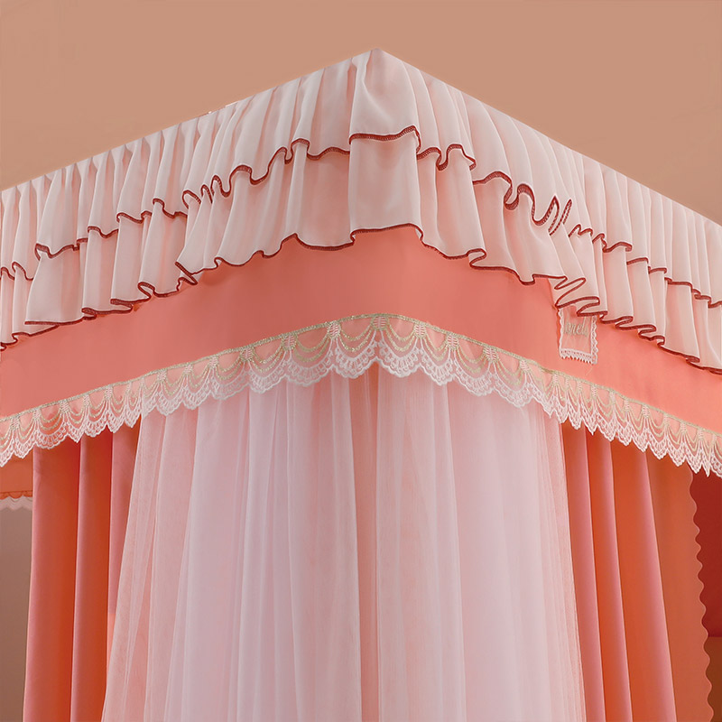 Bangxi Promotion Double Pole Floor Bunk Bed Curtain Mosquito Net