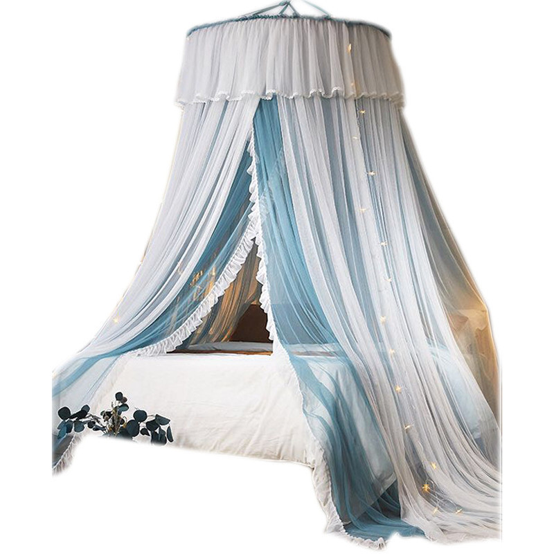 Best Selling Kids' Room Princess Canopy Bed with Mosquito Net Decorative Bed Canopy for Girls