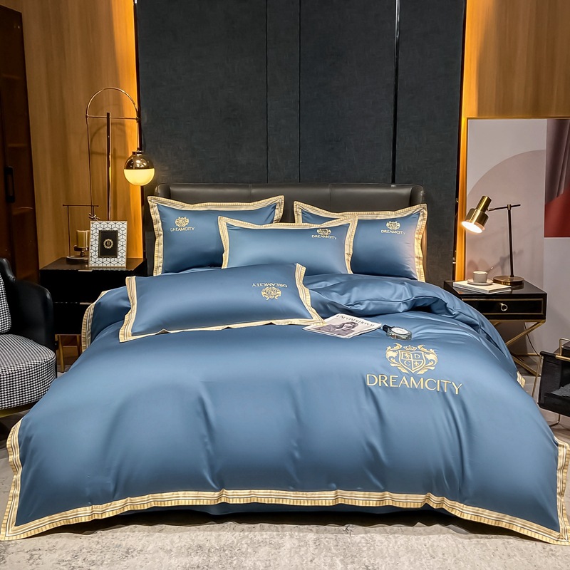 High Quality Cotton Bed Sheet Sets Affordable Luxury Home Textile Woven Comforter & Bedding Sets