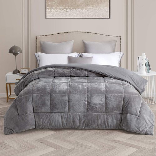 Stitching 100% Polyester  Thick  Comforter Sets Bedding