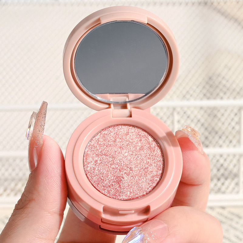 High Quality  Waterproof Makeup  Eyeshadow Palette Private Label Pressed Single Vegan Glitter Eyeshad