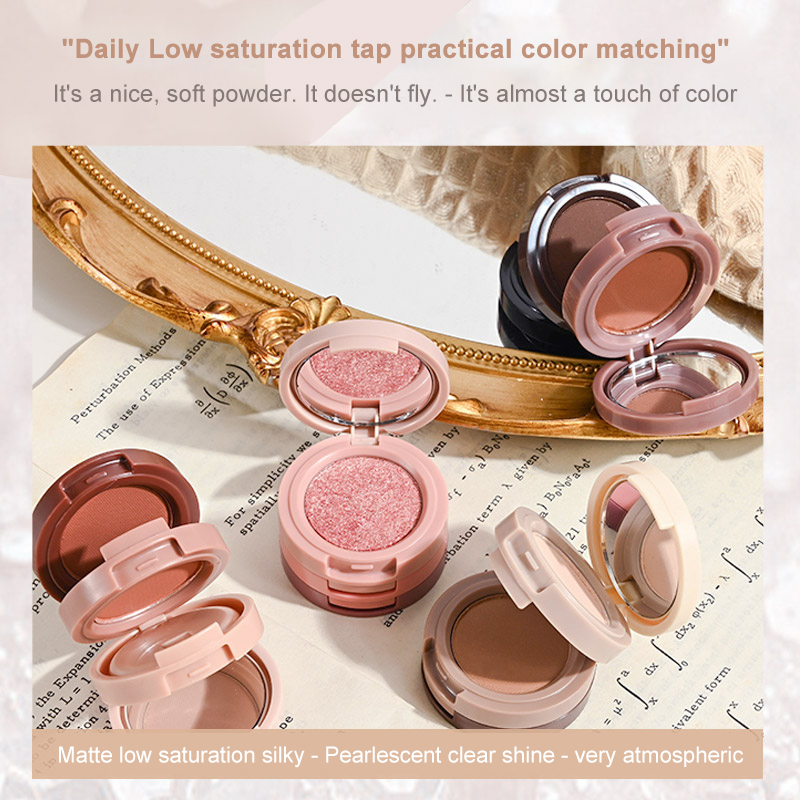 New Durable Waterproof Non Caking Floating Powder Unique Private Label  Diy Makeup Eye Shadow Palette