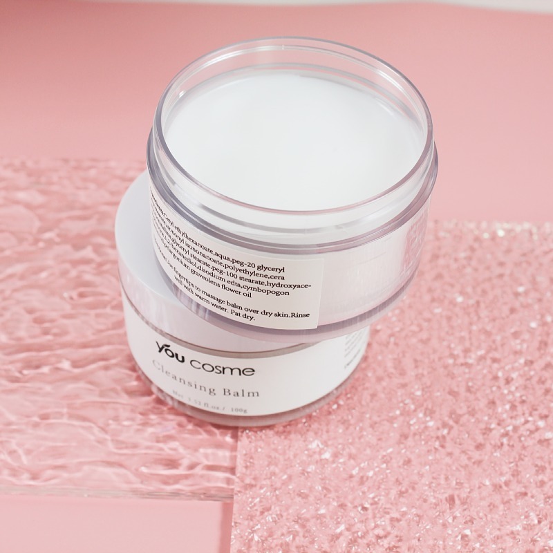 Hot Sale Private Label Beauty Products Skin Care   Dissolve  Face Makeup Remover Melting Facial Cleansing Balm