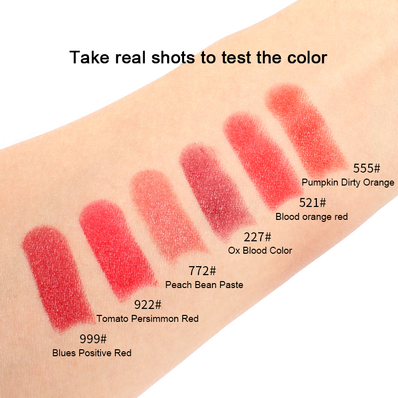 Hot Selling Velvet Lipstick Waterproof Moisturizing Moisturizing Matte Lasting Anti Dizziness Lip Color Female Makeup Li