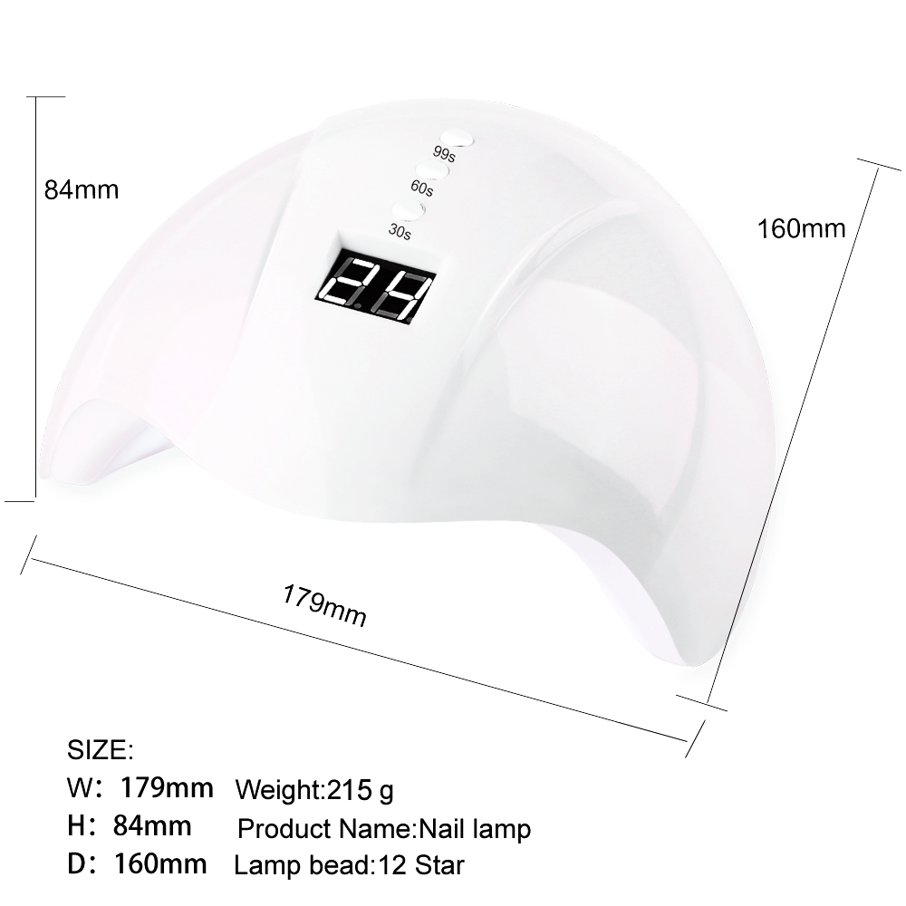 Salon Equipment Table Nail Gel Polish Curing Rechargeable Nail Dryer SUN UV LED Nail Lamp