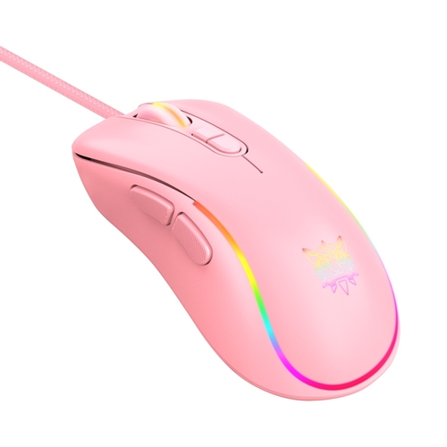 ONIKUMA CW907 Wired RGB Gaming Mouse USB 2.0 Desktop Computer Ergonomic Mouse Laptop Game Play LED Backlight Accessory